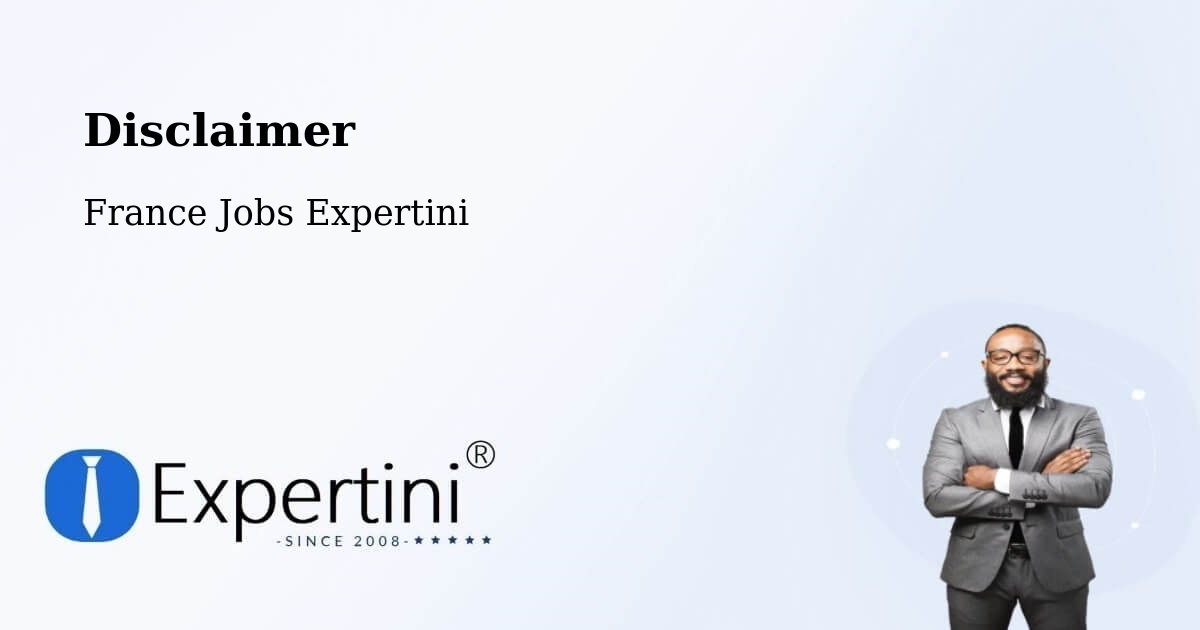 Disclaimer – Mâcon - France Jobs Expertini